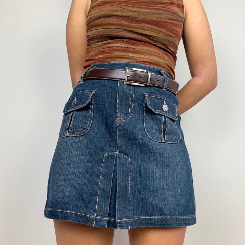 2000s Jean skirt